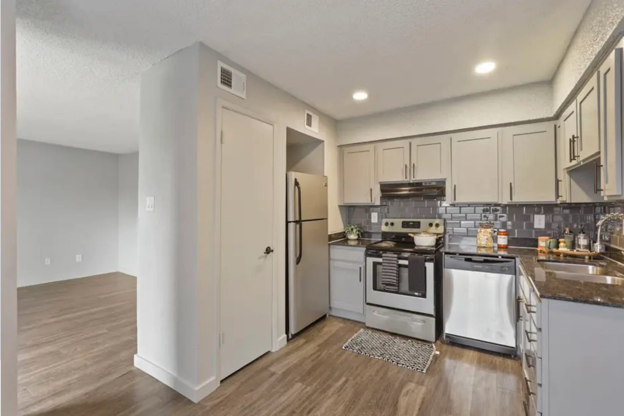 Renovated kitchen at Verde, Austin, TX